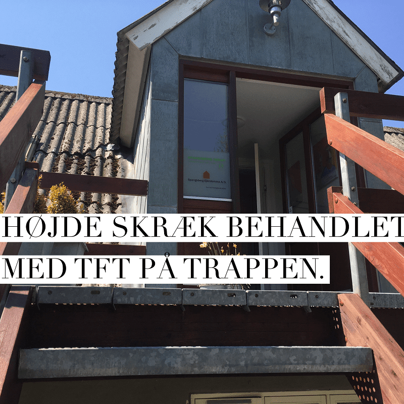 Højdeskræk og trappeskræk behandlet med tankefeltterapi